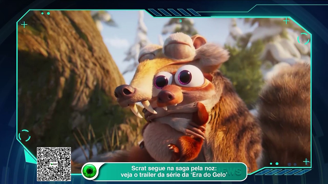 Scrat segue na saga pela noz veja o trailer da série da ‘Era do Gelo’