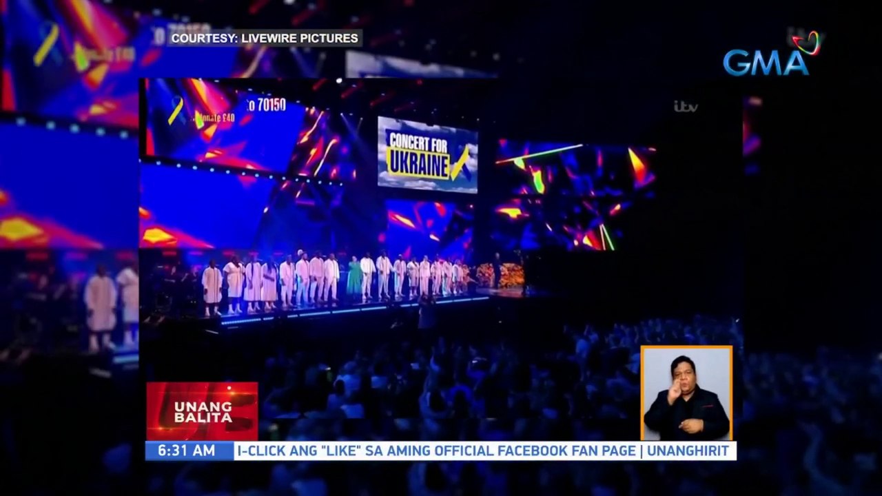 Ed Sheeran, Camilla Cabello at iba pang chart-toppers, nagsama-sama sa fund raising concert para sa Ukraine | UB