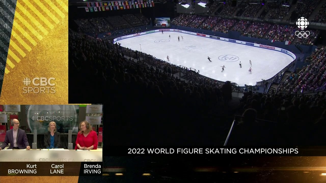 2022 Worlds Free Dance Group 4 Warm-Up Clips (Canadian Coverage) 720p -  Gilles & Poirier, Guignard & Fabbri, Chock & Bates, Hubbell & Donohue, Papadakis & Cizeron