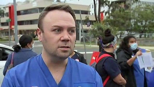 Thousands of NSW nurses and midwives begin strike action