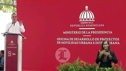 Abinader sufre traspié en Santiago y estuvo a punto de caerse