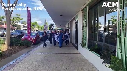 Nurse rally | March 31, 2022 | Port Macquarie News