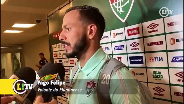 Yago Felipe destaca personalidade do time e enaltece faro artilheiro de Cano