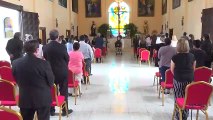 Familiares, amigos y correligionarios dan último adiós a Enrique Ortéz Colíndres
