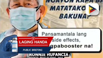 Mga ikinasang aksiyon sa pakikipaglaban kontra COVID-19, epektibo ayon sa DOH-Bicol