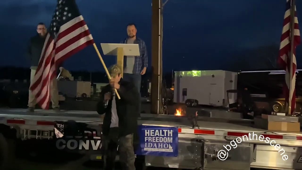 People’s Convoy Holds Meeting before Hagerstown Departure to California