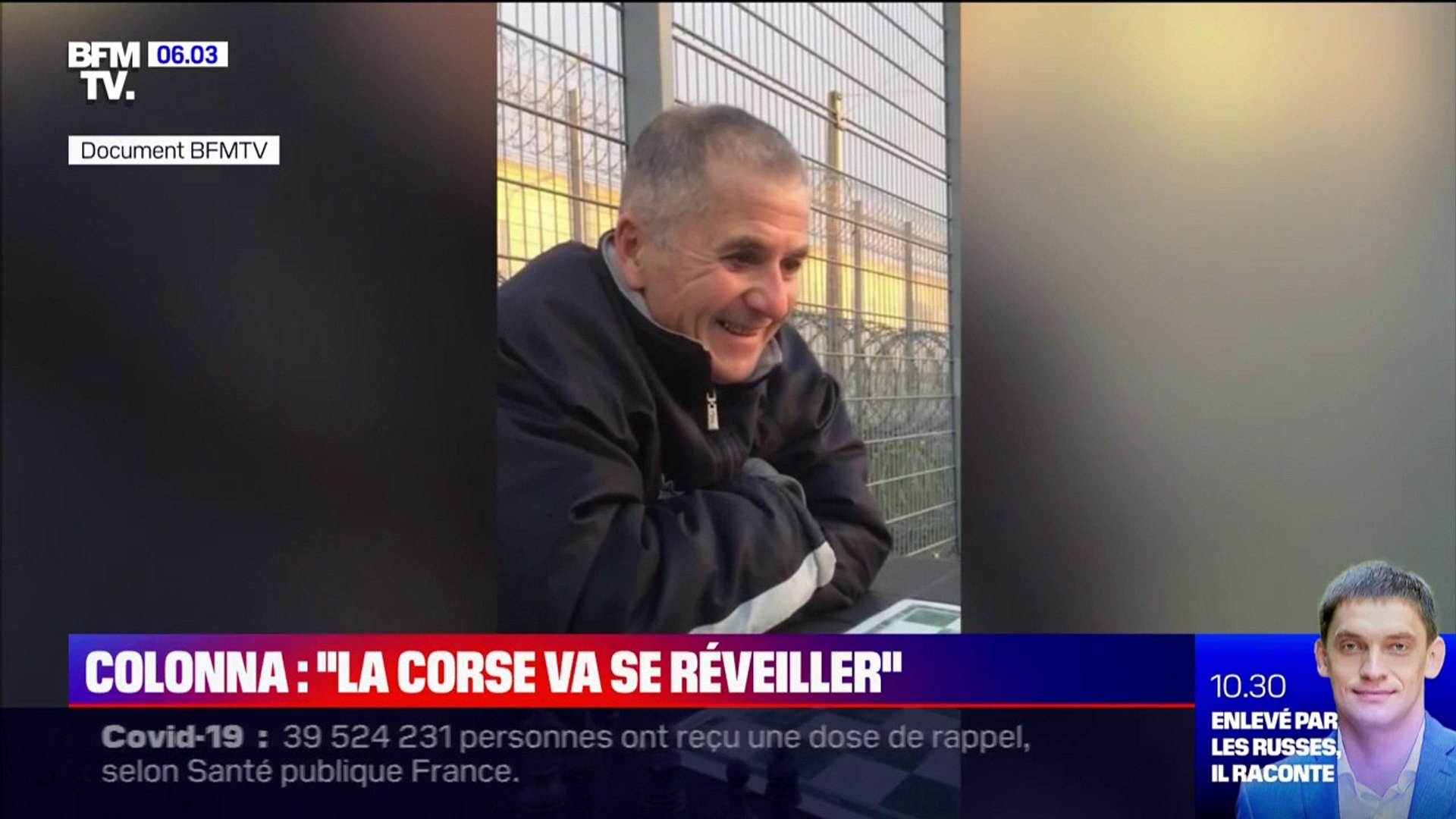 Les dernières images d'Yvan Colonna, deux mois avant son agression à la  prison d'Arles - Vidéo Dailymotion