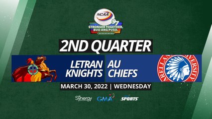 Letran vs. Arellano | Second Quarter | NCAA Season 97