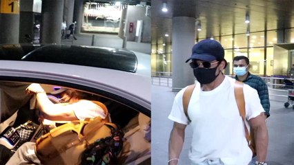 Shahrukh Khan Pathan का शूट खत्म कर लौटे मुंबई; Watch video | FilmiBeat