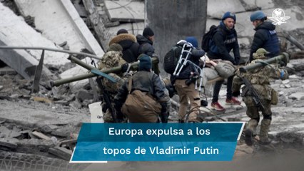 Tolerancia cero a espías rusos; Europa los echa #EnPortada