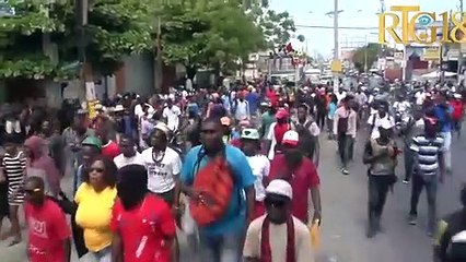 Manifestation à Port-au-Prince contre l'insécurité et la cherté de la vie / 30 Mars 2022