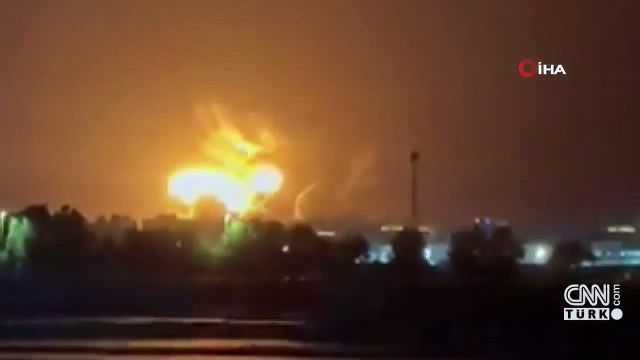 Aramco'nun vurulduğu anın görüntüsü ortaya çıktı