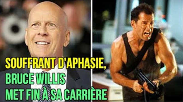 Souffrant d'aphasie, Bruce Willis met fin à sa carrière