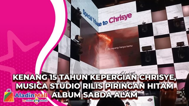 Kenang 15 Tahun Kepergian Chrisye, Musica Studio Rilis Piringan Hitam Album Sabda Alam
