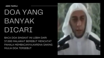 Ini doa pendek yang diperebutkan malaikat saking agungnya doa ini