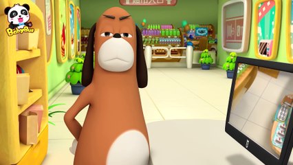 Where is Baby Panda's Ticket | Magical Chinese Characters | BabyBus Cartoon