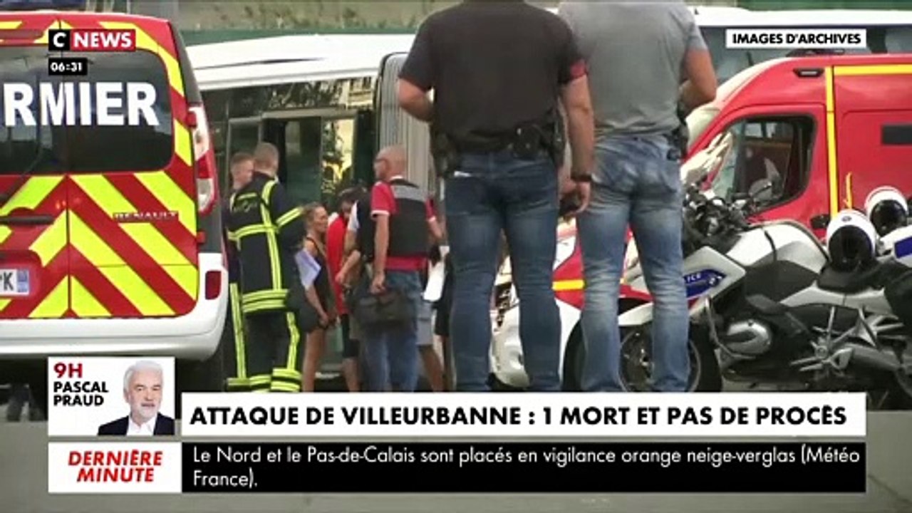 L'homme qui a tué et blessé gravement 8 personnes avec un couteau dans la rue à Villeurbanne en 2019 ne sera pas jugé, "son discernement étant aboli au moment des faits"