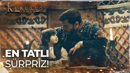 Cerkutay'ın çadırına çocuk misafir - Kuruluş Osman 88. Bölüm