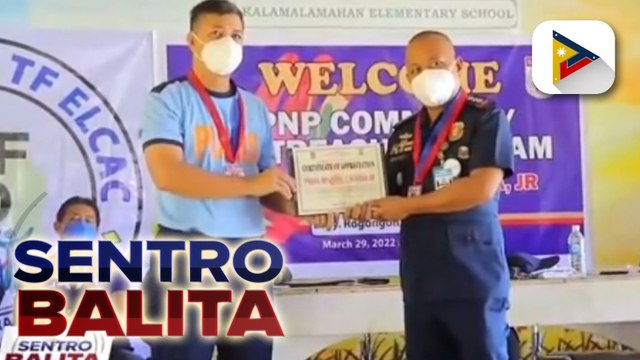 Mga residente ng isang barangay sa Iligan City, may libreng serbisyo sa outreach program ng PNP at iba pang ahensiya ng gobyerno