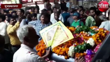 मंत्री बनकर मुजफ्फरनगर वापस लौटे कपिल देव अग्रवाल, कहा...