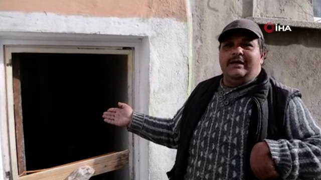 Engelli vatandaşın evini talan edip, ev kapısını çaldılar