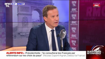 Dupont-Aignan sur l'affaire McKinsey: "Ce n'est pas seulement un problème de gaspillage, c'est un problème de conflit d'intérêt"
