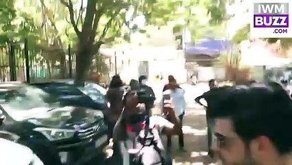 Karan Kundrra With Tejasswi Spotted In Andheri