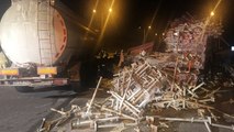 Kuzey Marmara Otoyolu'nda korkunç kaza! 2 yaralı