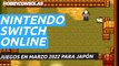 Nintendo Switch Online - Nuevos juegos de NES y SNES en marzo de 2022 para Japón