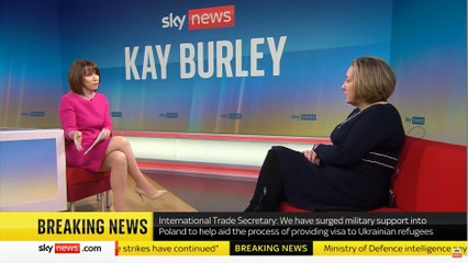 Partygate: Trade secretary leads Kay Burley in circles on whether the law was broken