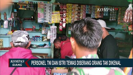 Berita Duka, Personel TNI di Yalimo dan Sang Istri Tewas Diserang Orang Tak Dikenal!