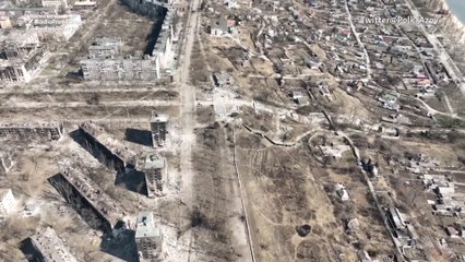 Video herunterladen: Mariupol en mars 2022. Juste pour mettre les choses en perspective pour les non-Ukrainiens...