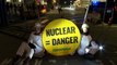 Des militants de Greenpeace bloquent le chantier de Flamanville pour dénoncer le programme des candidats pro-nucléaires