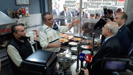 Kılıçdaroğlu’na esnaf böyle dert yandı: Biz Nurettin Nebati’nin gözlerine bakmak istemiyoruz