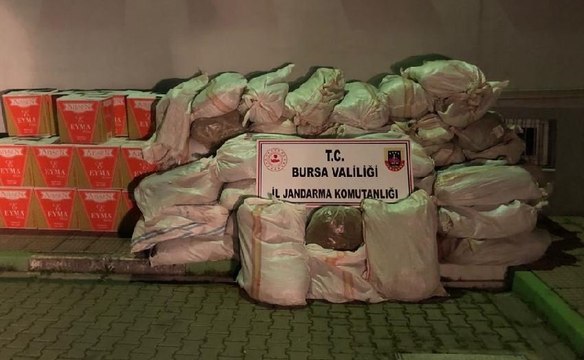 Bursa'da 1,5 milyon liralık kaçak sigara ele geçirildi