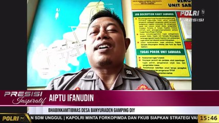 Presisi Inspiratif : Aiptu Ifanudin, Menyediakan Fasilitas Alat Fitnes Yang Terbuat Dari Besi Rongsokan Yang Dibuatnya