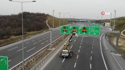 Gişelerde OGS tabelaları sökülüyor