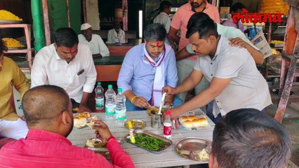 शेवटी त्यानं रोहित पवारांना घरी नेलचं !