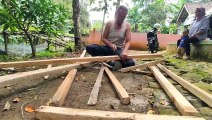 Cara Membuat Umpagan Dari Sisa Kayu Tak Terpakai