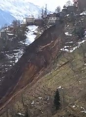 TRABZON'DA HEYELAN; 2 KATLI BİNA BOŞALTILDI