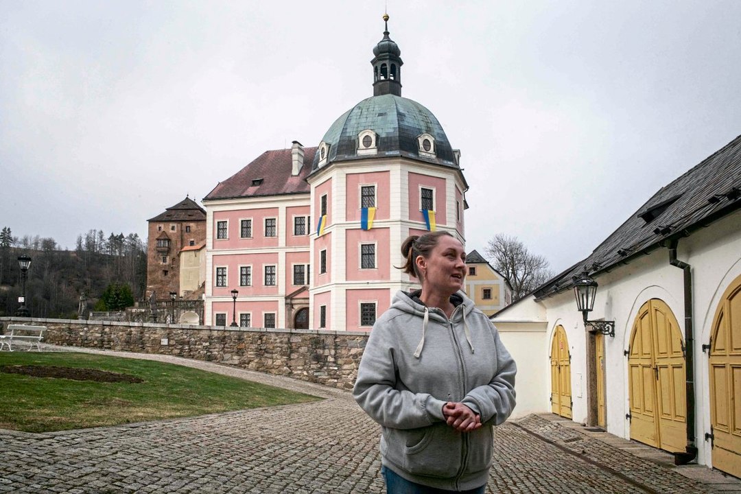 Ein Schloss als Flüchtlingsunterkunft