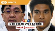 Selepas Guan Eng, Boo kini desak Syed Saddiq letak jawatan presiden MUDA