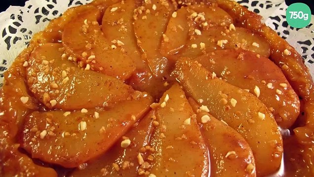 Tarte tatin aux poires maison