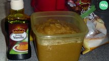 Compote de pommes maison à la noix de coco et arôme vanille