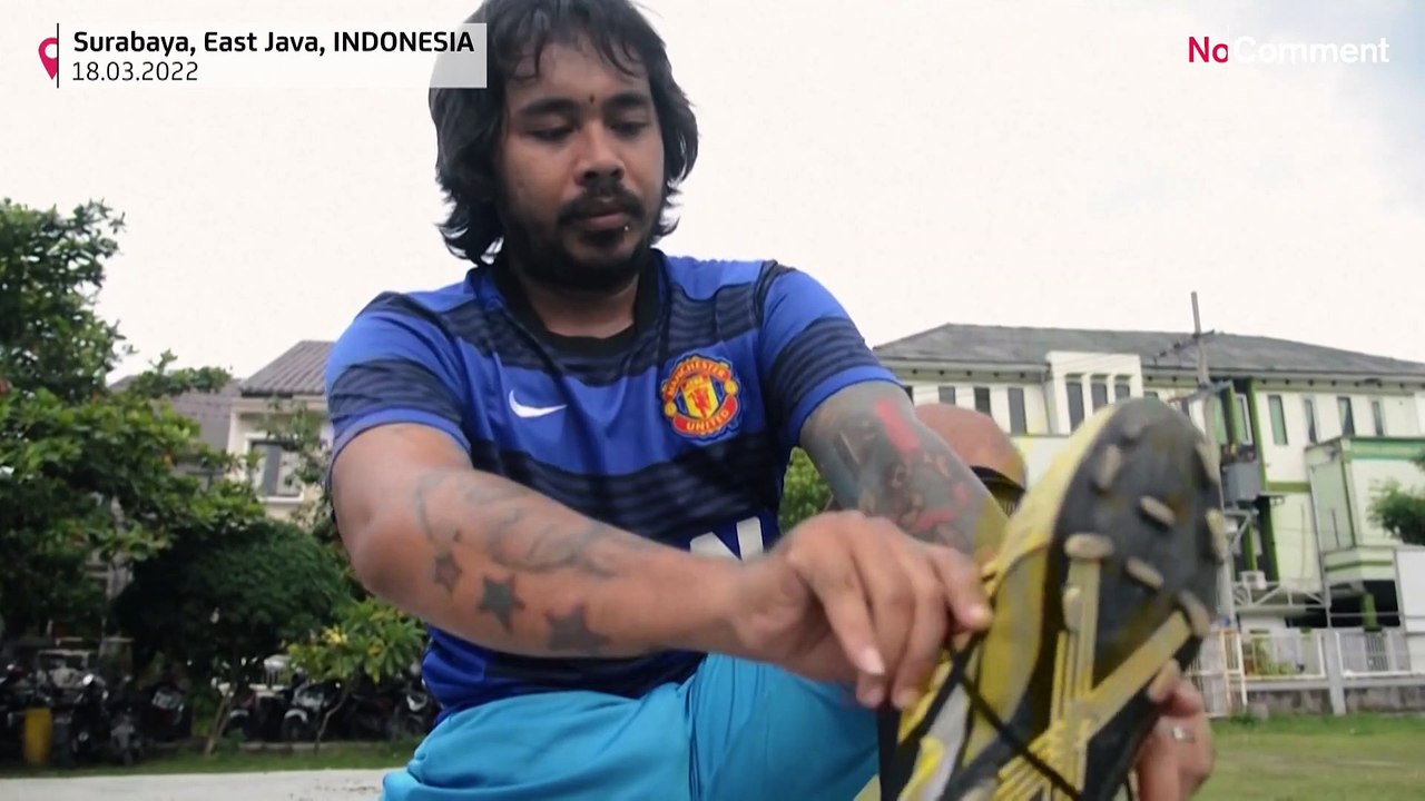 Indonesian amputees pursue footballing dreams