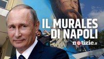 Guerra Russia-Ucraina, Putin sul murales di Jorit che raffigura Dostoevskij a Napoli: 