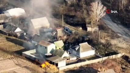 Ukrayna ordusu Rus askerlerinin konuşlandığı noktayı vurdu