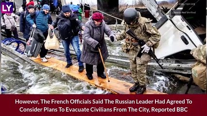 Télécharger la video: Ukraine-Russia War: Mariupol Devastated As Russian Bombardment Continues, Ukrainian Forces Fight Back