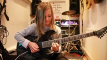 10 Year Old Guitarist Zoe Thomson - Canon, Rock Version by Johann Pachelbel