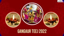 Gangaur 2022 Wishes: Messages, Quotes, Greetings, Images and Wallpapers To Celebrate Gauri Tritiya